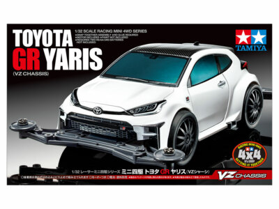 Tamiya 18097 1/32 Mini 4WD Car Kit VZ Chassis GR Yaris Junior Jr