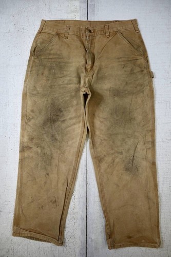 LOT OF 4 Carhartt Dickies Carpenter Pants 34x30 WORKWEAR Canvas - Picture 17 of 22
