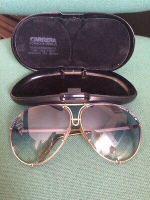 OCCHIALI DA SOLE VINTAGE CARRERA PORSCHE DESIGN US pat no 4 176 921  custodia | eBay