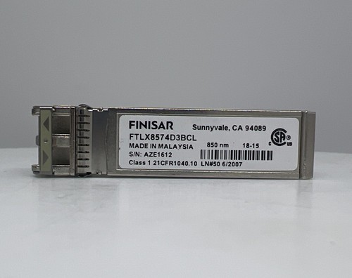 Modulo ricetrasmettitore SFP+ FINISAR FTLX8574D3BCL multimodale - Foto 1 di 2