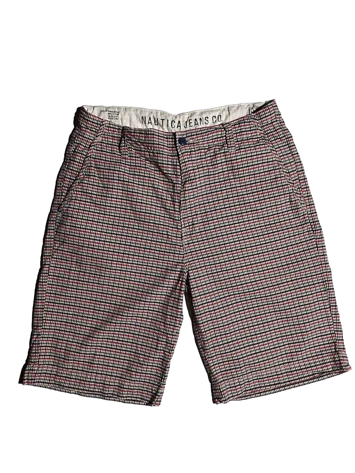 Pantalones cortos a rayas multicolor Nautica para hombres