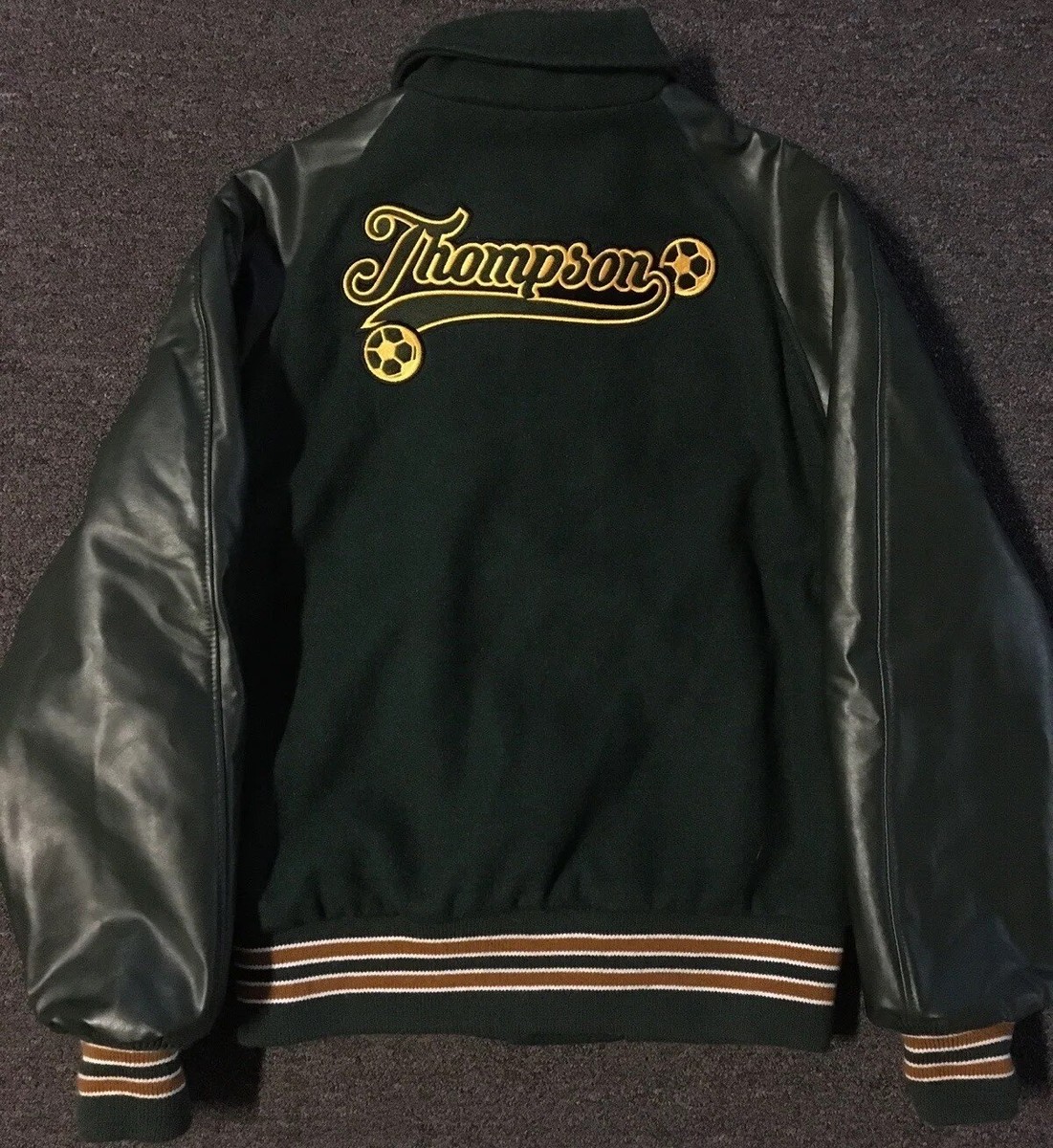Vtg 90s Varsity Letterman Jacket S USA School Track Football Vtg 90s Varsity Letterman Jacket S USA School Track Football