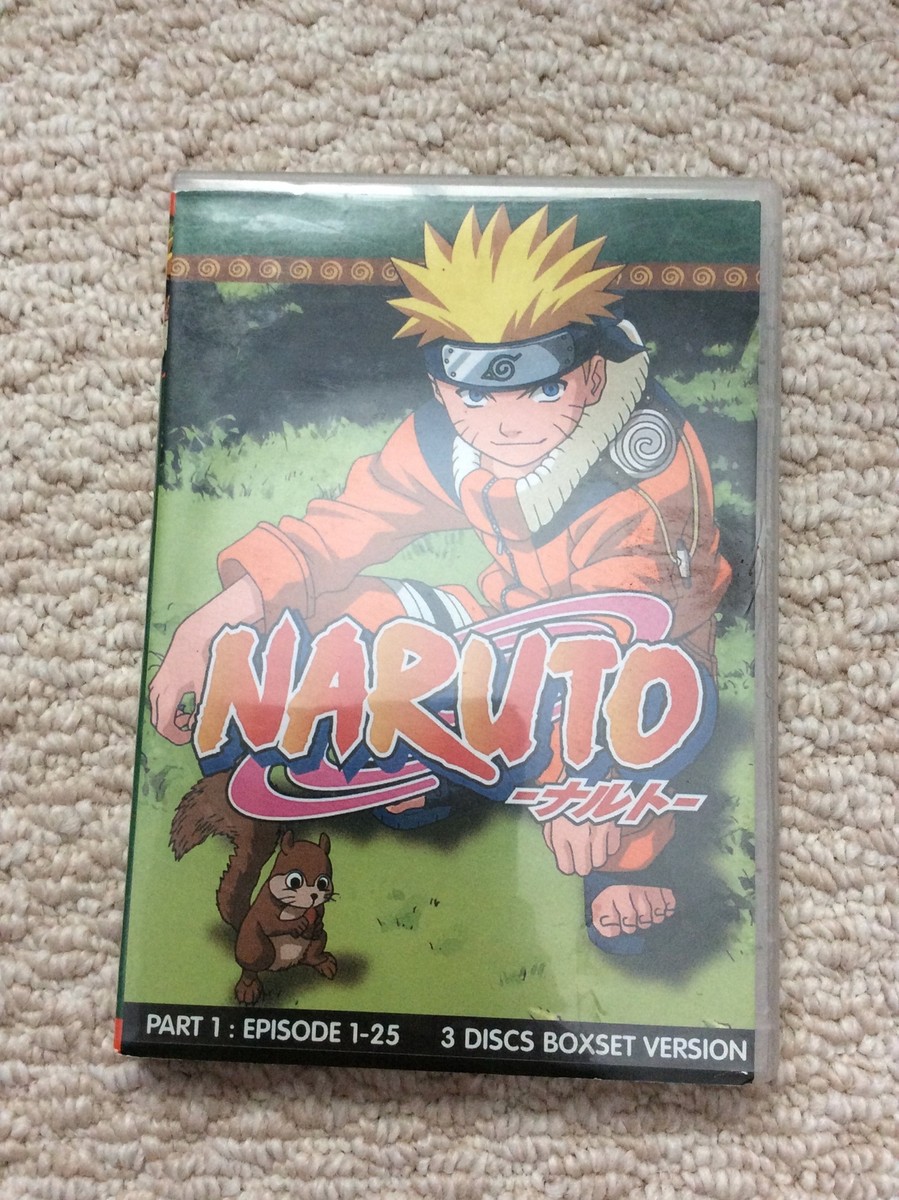 ナルトDVD BOXⅠ〜Ⅲ（Naruto 3 DVD Box Set Part 1 | eBay）