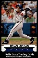 2001 Topps Stadium Club Brian Jordan #68 Atlanta Braves MLB Baseball