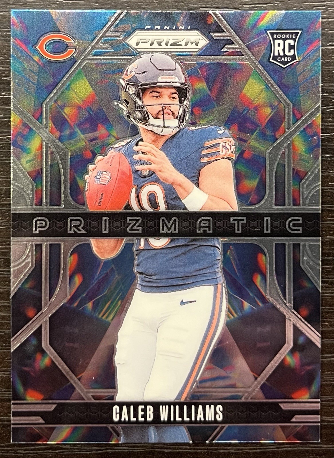 2024 Panini Prizm - Prizmatic Caleb Williams #1 Silver Prizm (RC) Chicago Bears