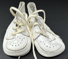 Vintage Baby Toddler Stride Rite Leather Soft Shoes Size 2