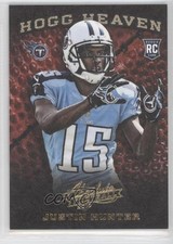 2013 Panini Absolute Hogg Heaven Justin Hunter #74 0b2