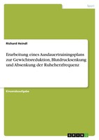 Erarbeitung Eines Ausdauertrainingsplans Zur Gewichtsreduktion,...