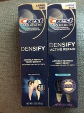 (2)CREST PRO-HEALTH DENSIFY ACTIVE REPAIR INTENSIVE CLEAN 4.6 OZ EXP 10/26,6/27