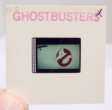 Ghostbusters ECTOMOBILE LOGO 35mm Film Frame Cell in Slide Mount 1984 FREE SHIP!