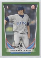 2014 Bowman Draft Green 13/75 Jordan Montgomery #DP114 i4v