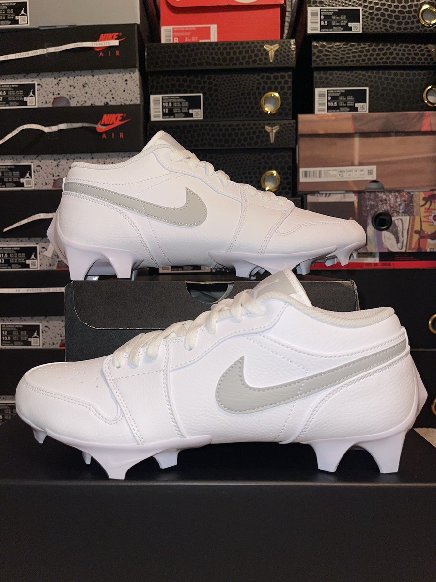 Nike Air Jordan Retro Low Vapor Edge TD Football Cleat White