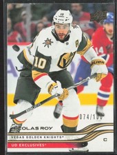 2025-26 UD Series 1 Nicolas Roy 182 Base Exclusives /100