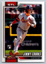 Jimmy Crooks RC 2026 Topps #73 Rookie St. Louis Cardinals