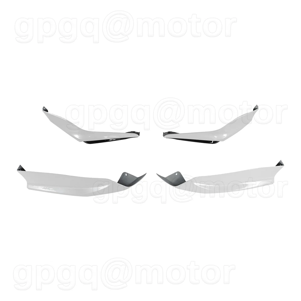 Жемчужно-белая кромка переднего бампера и задний фартук для седана Honda Accord 16-17 HFP - Изображение 3 из 4