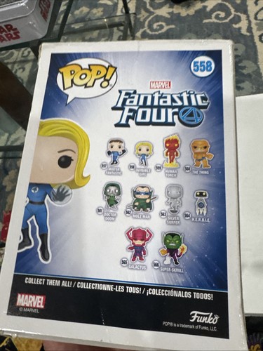 Marvel Invisible Girl Fantastic Four Funko Pop! - Picture 3 of 6