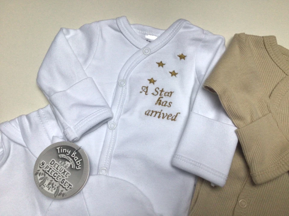 Bundle of premature tiny baby boys girls warm winter clothes 5-8 lbs - Image 4 of 4