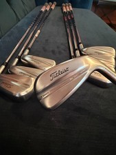 Titleist T350 2025 Iron Set 5-PW, GW - (RH, Stiff, Steel Shafts) - MINT