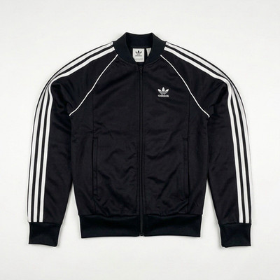 adidas Originals Firebird Herren Trainingsjacke XS schwarz/weiß Reißverschluss