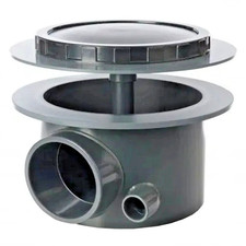 Aerated Bottom Drain 4 inch Pond Bottom Drain Solid PVC pipe
