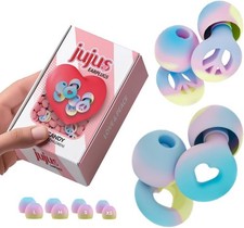 2-Pack JuJus, Reusable Concert Earplugs, Noise-Reducing |  for Sleep, Focus,