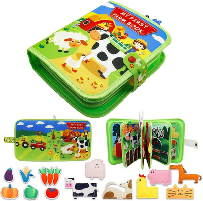 Busy Board ab 1 Jahr, Kinderarbeitsbuch, Arbeitsbuch in 