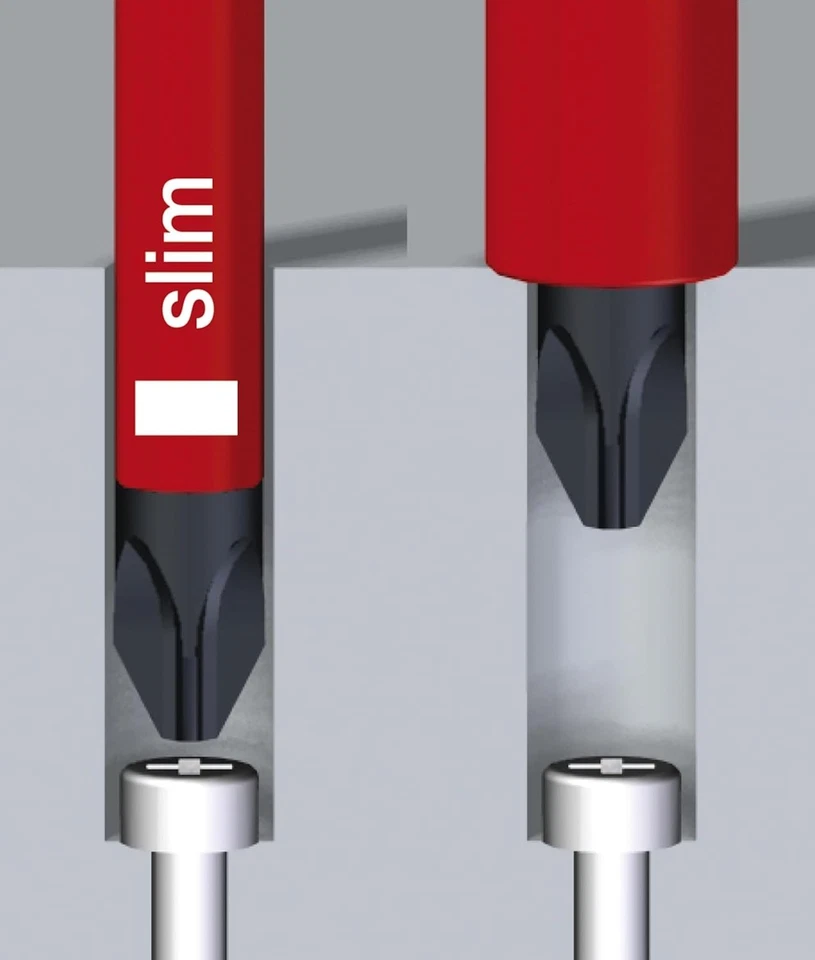 Wiha 28792 16 Piece Insulated Torque Control Driver and Slimline Blade Set - Image 3 of 4