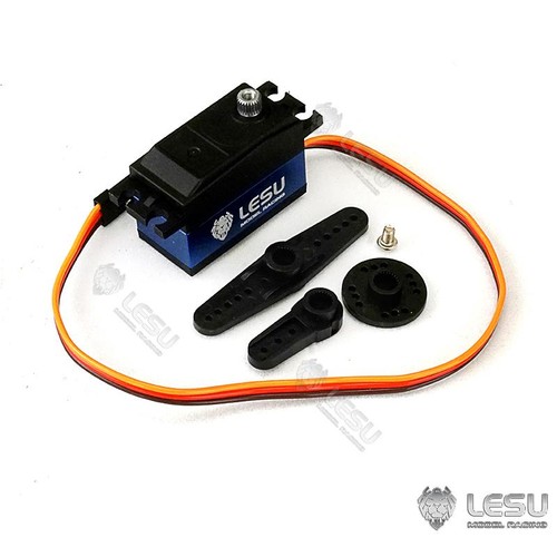 LESU 14KG Metal Gear Servo For DIY 1/14 RC Tractor Truck TAMIYA Model Car Lorry - Picture 4 of 7