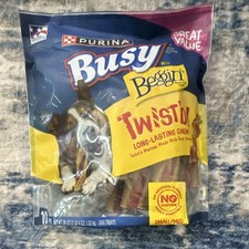 Purina Busy Beggin' Twist'd Bacon Chew Dog Treats Small/Medium 10 Count
