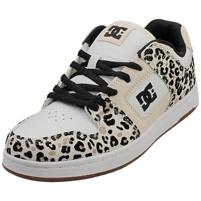 DC Shoes Manteca Lx Womens Skate Trainers in Leopard UK