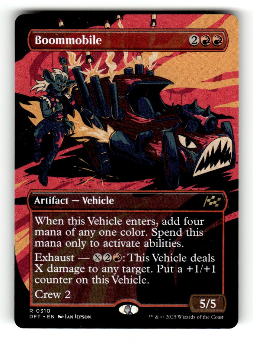2025 Magic: The Gathering DFT Boommobile (Borderless) 310