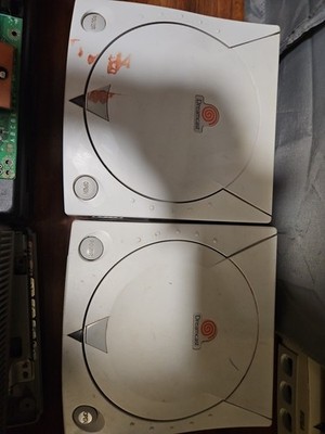 Sega Dreamcast Case - Empty Case - (parts) Lot Of 2 Cases