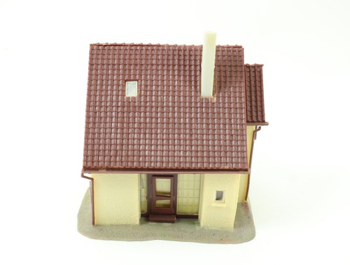 Faller H0 131303 edificio residencial con anexo y azotea - construido | Condition: Gebraucht