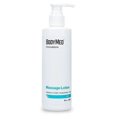 BodyMed Formulations Massage Lotion, 8 oz. – Fragrance-Free, All-Natural Lotion