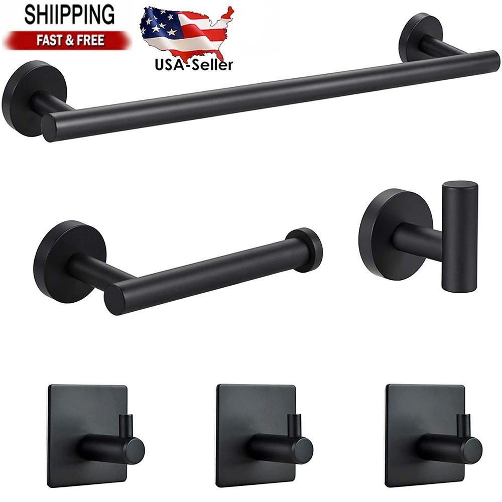 Bar Set Stainless Steel Black