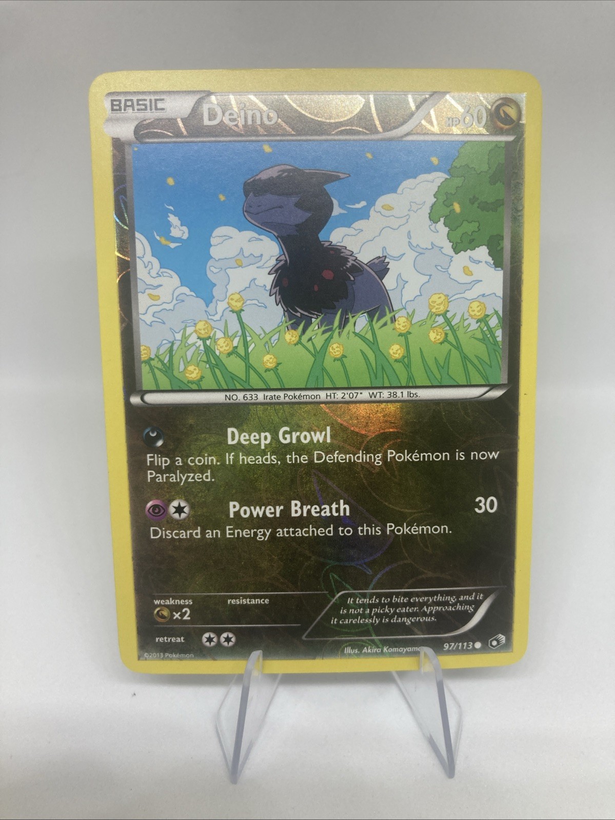 Deino 97/113 Legendary Treasures Reverse Holo