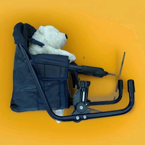 Regalo Easy Diner Hook-On Hochstuhl mit Aufbewahrungstasche dunkelblau, gebraucht - Bild 2 von 8