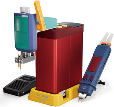 801D Saldatrice a Punti per Batterie, 14500W 2500A, Saldatrice a Impulsi Con Con