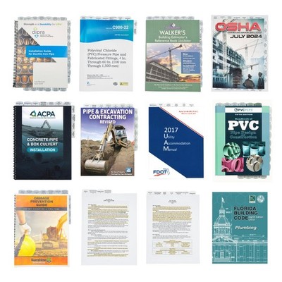 HIGHLIGHTED AND TABBED BOOK SET FLORIDA Underground Utility Contractors Trade
