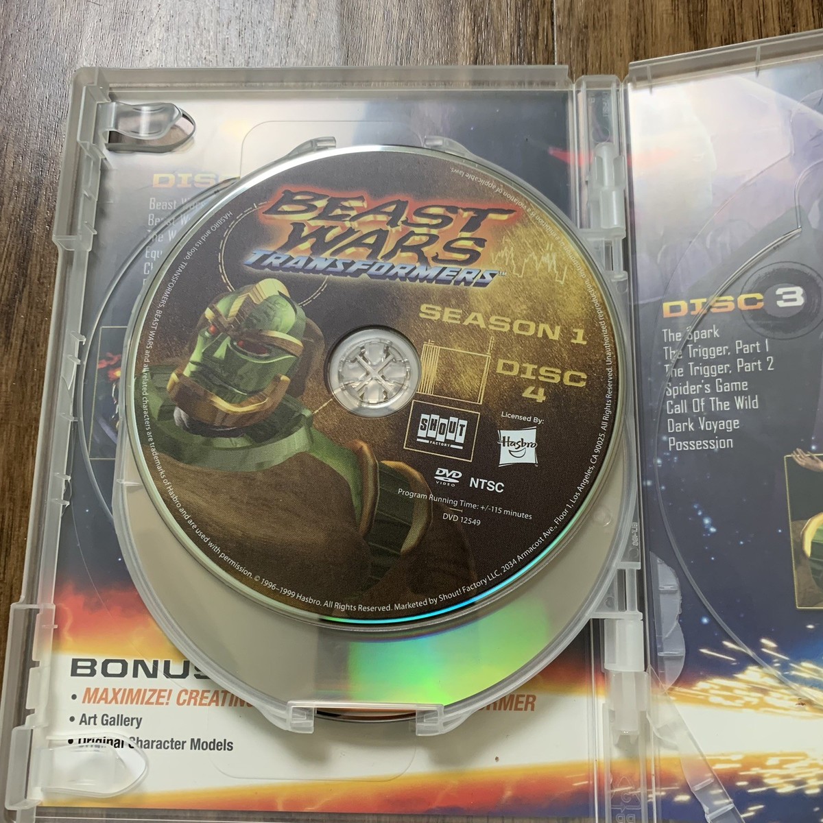 Beast Wars: Transformers The Complete Series 15th Anniversary DVD