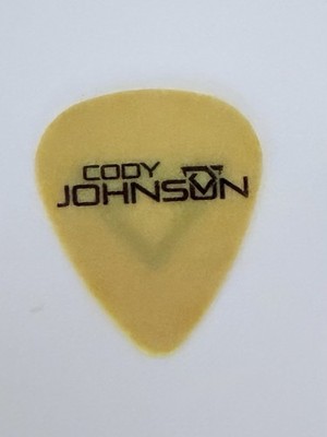 Cody Johnson 2025 Tour Guitar Pick   C2C Glasgow Show Country Collectible