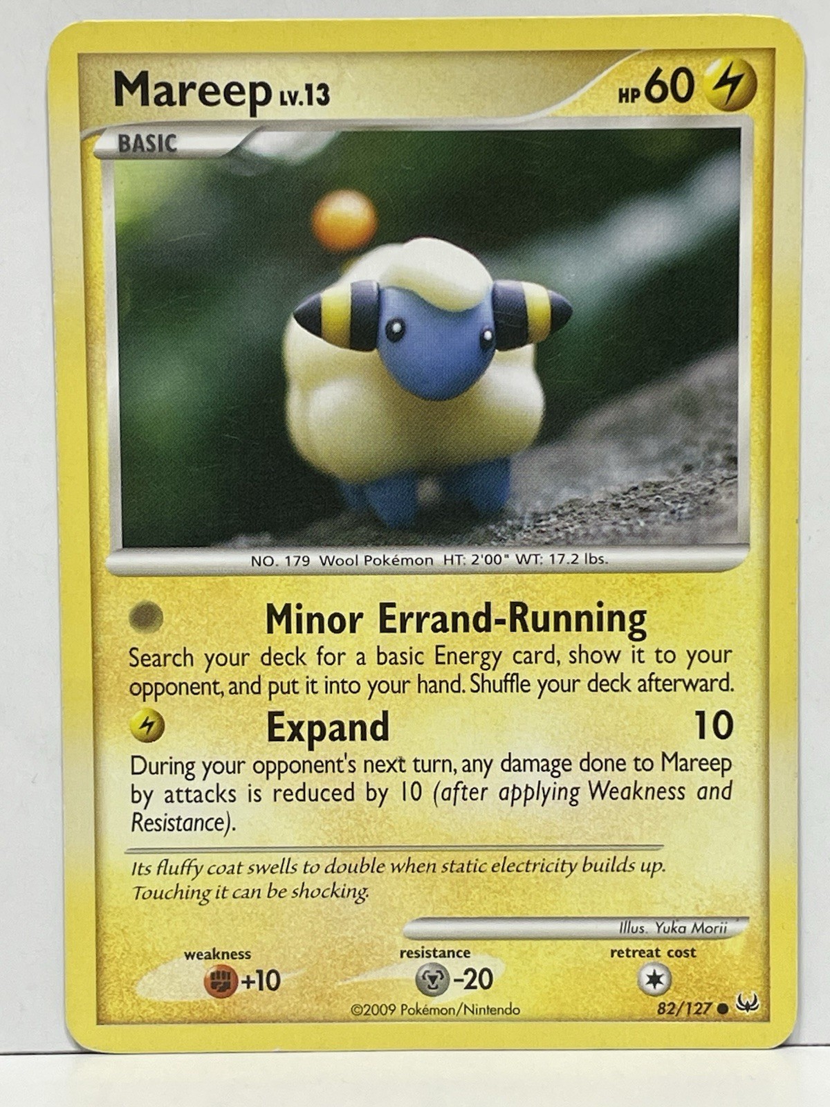 Pokemon - Platinum - Mareep - Common - 82/127