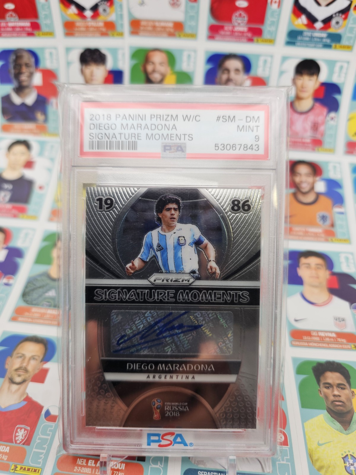 2018 Panini Prizm World Cup - Signature Moments Diego Maradona