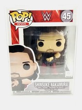 Funko Pop Shinsuke Nakamura 45 WWE Vinyl Figure Vaulted W Protector