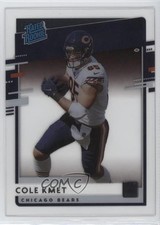 2020 Panini Chronicles Clearly Donruss Rated Rookie Cole Kmet #RR-CK 0zg6