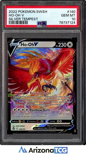 Ho-oh V #140 (Silver Tempest (2022))