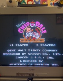 Disney's Chip 'N Dale: Rescue Rangers (Nintendo NES, 1990)