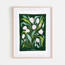 0_Tulip Art Print Flower Market Print Floral Gallery Wall Art Botanical Floral P