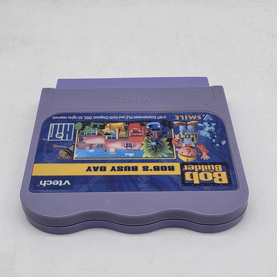 Vtech VSmile Bob The Builder Bob's Busy Day Game Cartridge Only Tested - Image 3 of 4