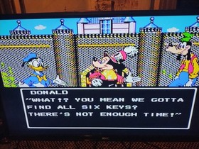 Disney's Adventures in the Magic Kingdom Nintendo NES Game Cartridge Mickey